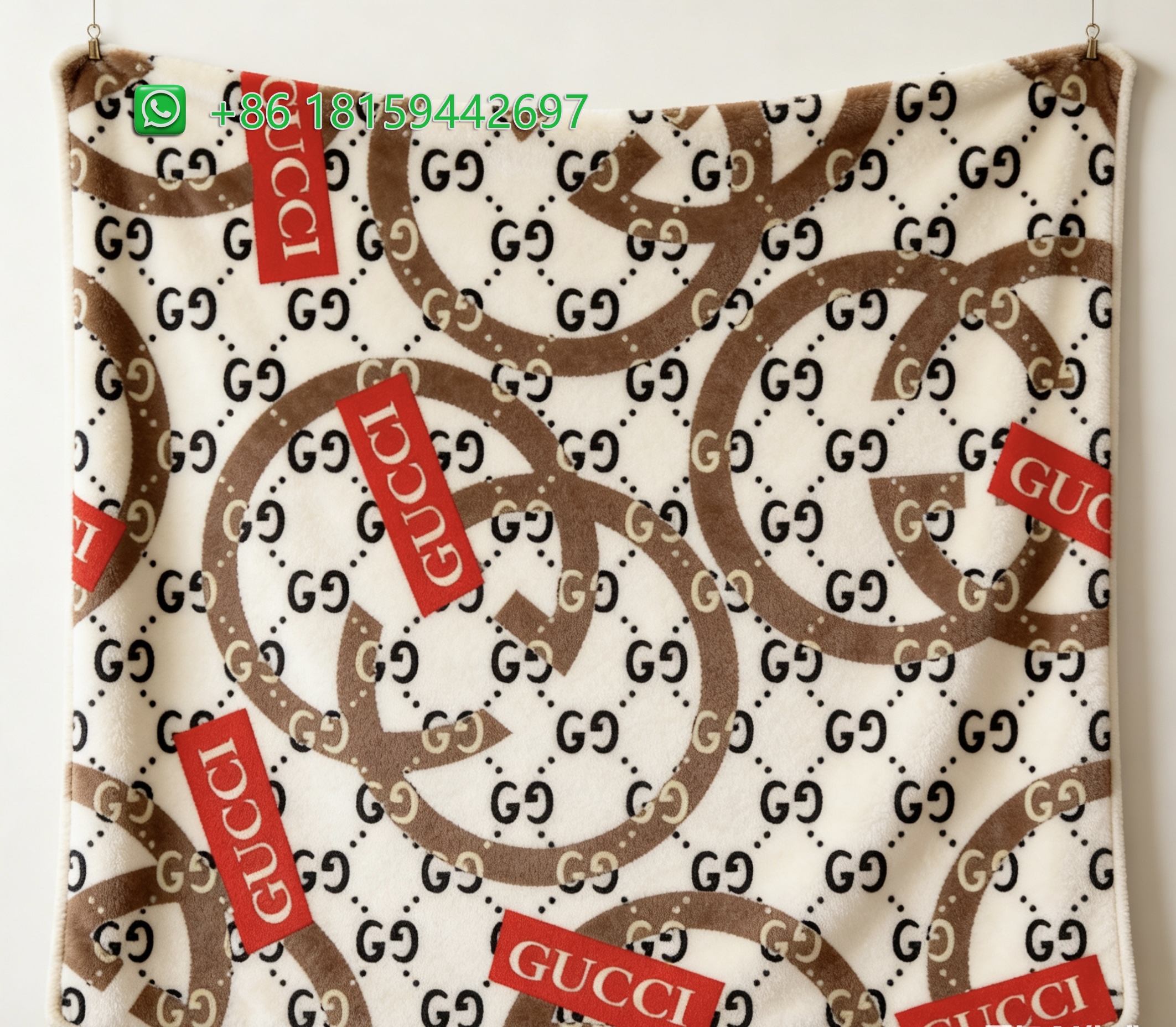 Gucci Throw Blankets